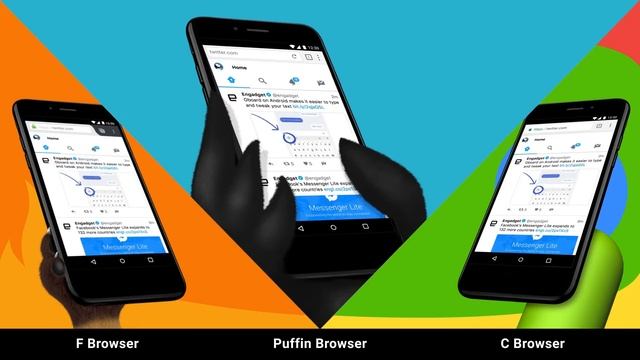 Puffin Browser - Wicked Fast, Data Savings, Virtual Gamepad смотреть онлайн