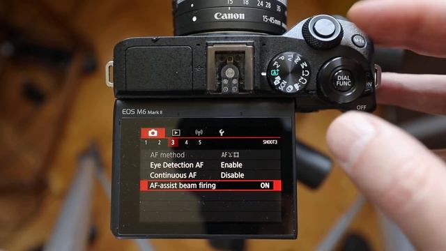 Canon EOS M6 MkII Front Dial Problem