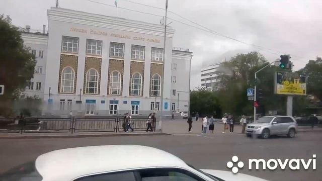 Караганда.. На автобусе от ж/д вокзала до ул.Кривогуза.. смотреть онлайн