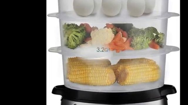 Food Vegetable Steamer | Elite Gourmet Maxi-Matic Electric Food Vegetable Steamer смотреть онлайн