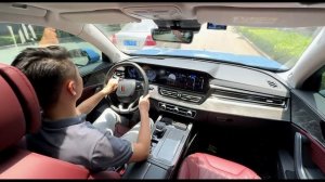 2023 Hongqi HS5 POV Test Drive