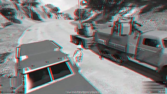 GTA Online | Helga in 3D | episode 3D | PS4 Pro gameplay *(red/blue 3D glasses required)* смотреть онлайн