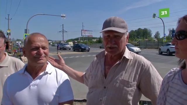Смертельный переход. Жители СНТ недалеко от водохранилища Шершни требуют установить светофор смотреть онлайн