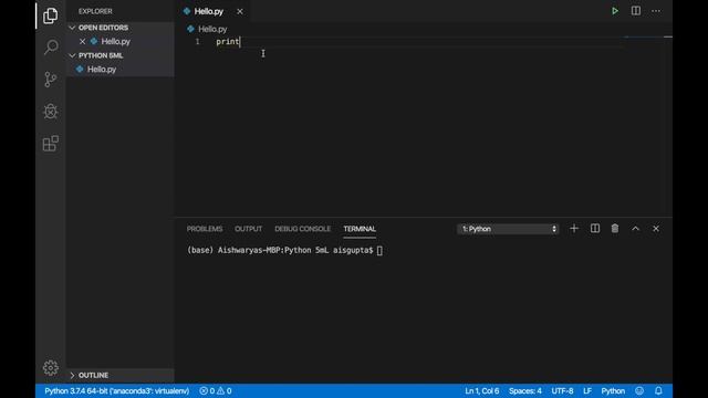 5mL - Download Visual Studio Code - Python Extension | Tutorial #16 | Python Programming (HINDI) смотреть онлайн