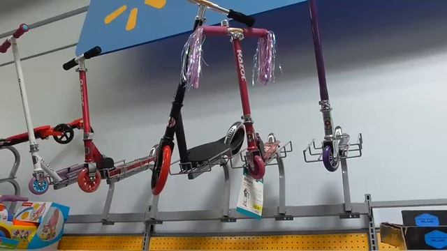 Покупаем ВЕЛОСИПЕДЫ в Волмарте Влог в магазине США / Самокат для Лизы/Обзор покупок