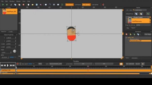 Простая игра #1 Construct 3 + Spriter Pro Edition