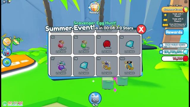 How to COMLETE SUMMER EVENT under 1 minute in Pet Simulator X in Roblox! SUMMER UPDATE смотреть онлайн