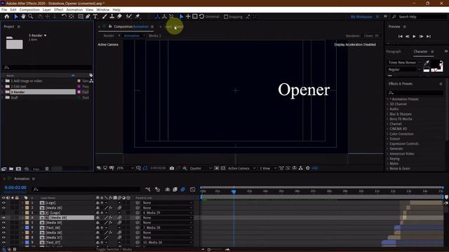After Effects. рендер(афтер эффектс) смотреть онлайн