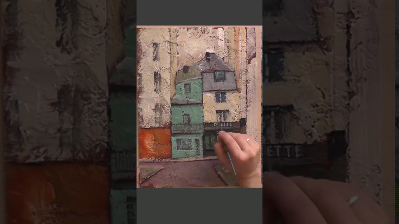 Alexziev. Acrylic painting смотреть онлайн