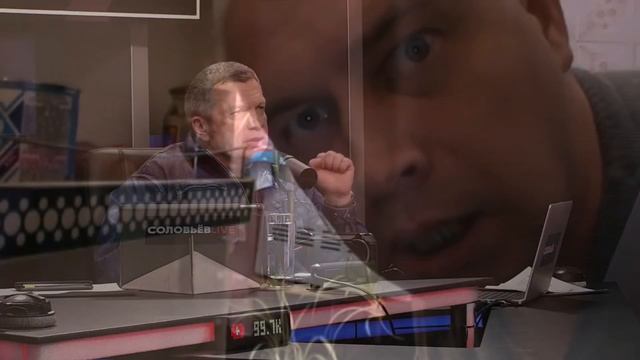 Соловьев отвечает Уткину на протяжении 1 минуты