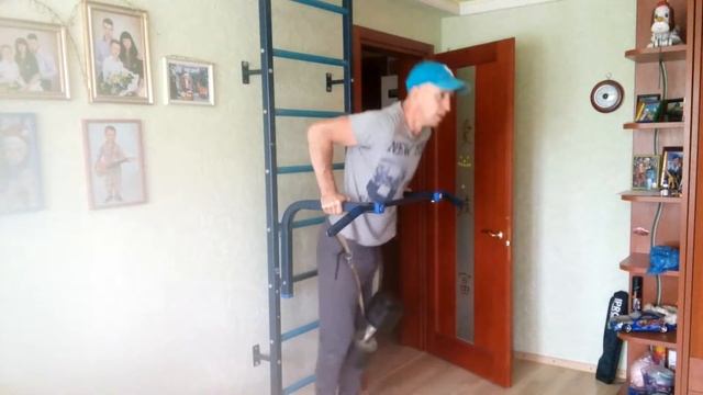 отжимание на брусьях + 28 кг в 50 лет ч- 3 смотреть онлайн
