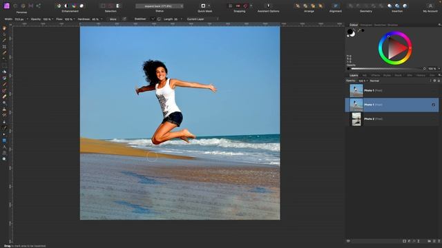 How To Extend Background in Affinity Photo using Content-Aware Inpainting Fill смотреть онлайн