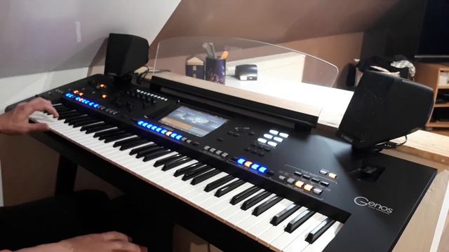 Smalltown boy yamaha GENOS cover смотреть онлайн