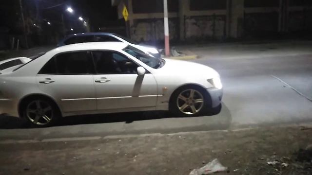 Toyota Altezza 3SGE BEAMS VS Honda Edix Vtec смотреть онлайн