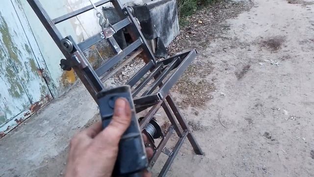 самодельный подьемник (часть 2) смотреть онлайн