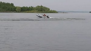 Азимут Тайфун 365 + ямаха 9.9 (15)