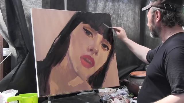 Igor Sakharov artist , video tutorial painting drawing lesson смотреть онлайн