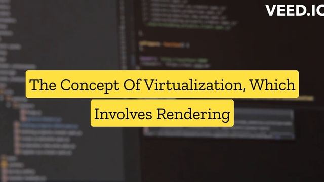 What is React Virtualised in details #javascript #reactjs #nextjstutorial смотреть онлайн