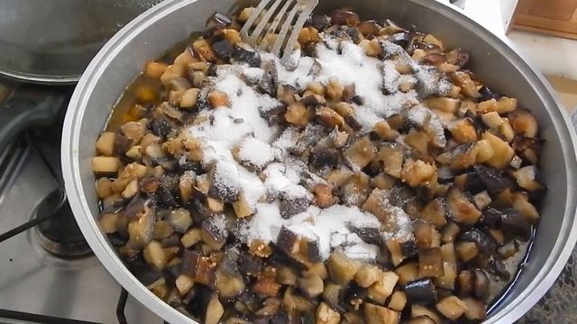 Овощная икра из баклажанов ? и кабачков на зиму. ? ВКУСНЯТИНА! смотреть онлайн