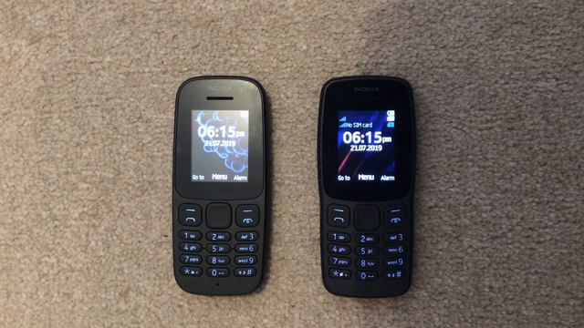 Nokia 105 (2017) Vs Nokia 106 (2018) - Startup And Shutdown Speed Test