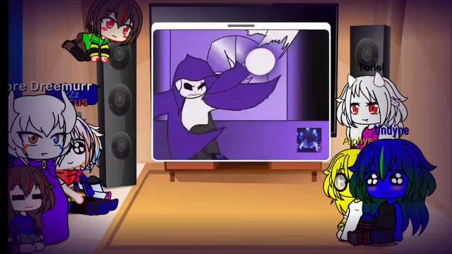 my undertale au react to epic vs Delta смотреть онлайн