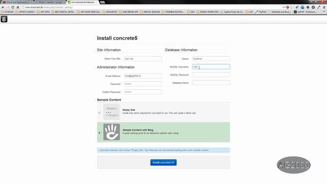 How to: Install Concrete5 on ZPX Server смотреть онлайн