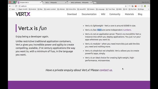 What is Vert.x(Reactive Programming)? How is it different from Spring Cloud Services? | Tech Primer смотреть онлайн