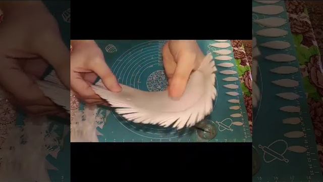 Qanadların hazırlanması. Крылья из вафельной бумаги @GRESS смотреть онлайн