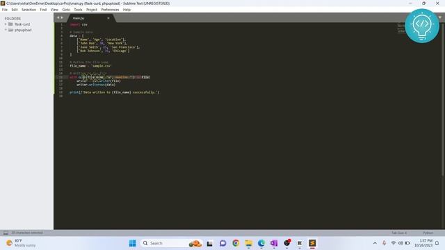 How to Install CSV in Python (with Sample Code) смотреть онлайн
