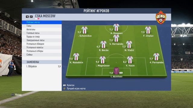 FIFA19-Прохождение.Карьера за ЦСКА.Сложность ULTIMATE.CSKA-Juventus/CSKA-Milan смотреть онлайн