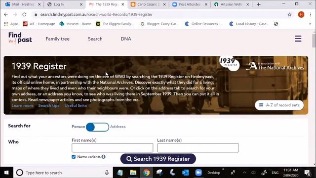 Family History - Find My Past смотреть онлайн