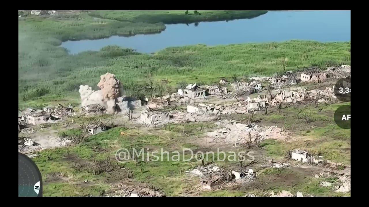 Марьинка. Жара на позициях ВСУ. смотреть онлайн