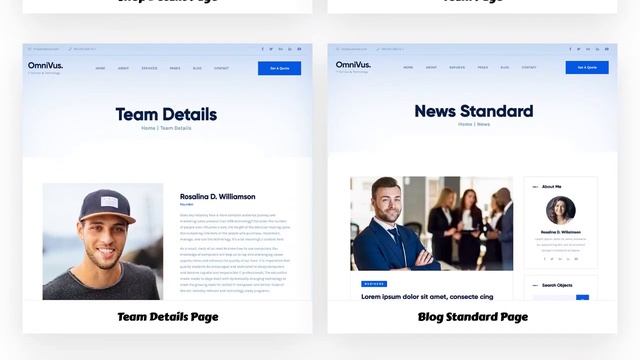 Omnivus - IT Solutions and Services React JS Template смотреть онлайн