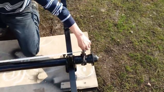 Ось для легкового прицепа своими руками. смотреть онлайн