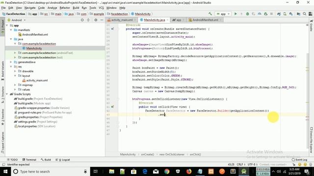 How to make an Android Face detection app смотреть онлайн