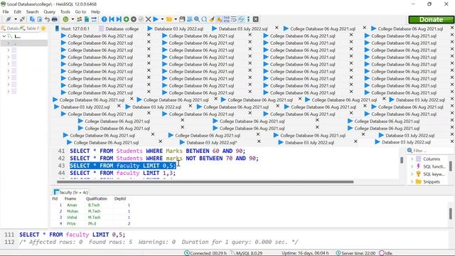 ORDER BY & LIMIT | MY SQL | SOFTWARE TRAINING | GAUTAM TESTING ACADEMY смотреть онлайн