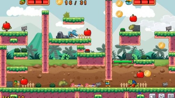 Dino Mission (Two Player Game)