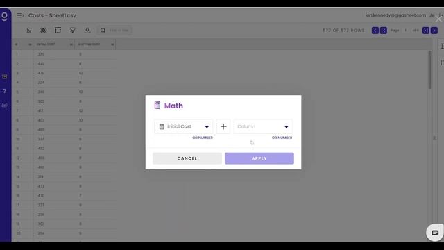 Math in Gigasheet смотреть онлайн