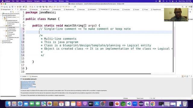 CORE JAVA CONCEPT - 02| JAVA FOR QA ENGINEERS| JAVA FOR SDETs|JAVA FOR TEST ENGINEERS смотреть онлайн