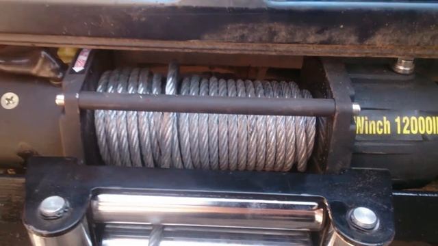 Электролебедка Электрик винч на ПАДЖЕРО. Как установить лебедку. смотреть онлайн