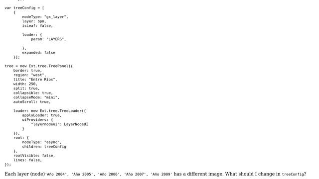 GIS: How to change default image in tree node with GeoExt? смотреть онлайн