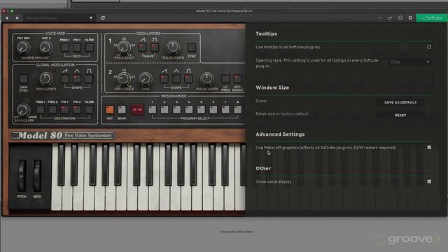 01. Presets & Global Controls