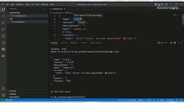 First Node App - initiate a node app смотреть онлайн