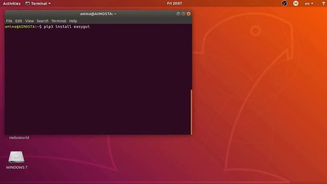 How to install EasyGui on Ubuntu смотреть онлайн
