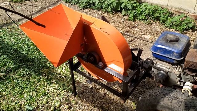 Измельчитель веток к мотоблоку Вейма смотреть онлайн