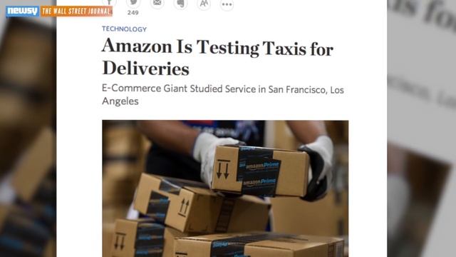 Amazon Same-Day Delivery: Powered By Taxis? смотреть онлайн