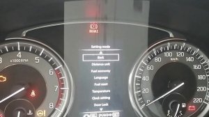 Suzuki Vitara, Clock setting