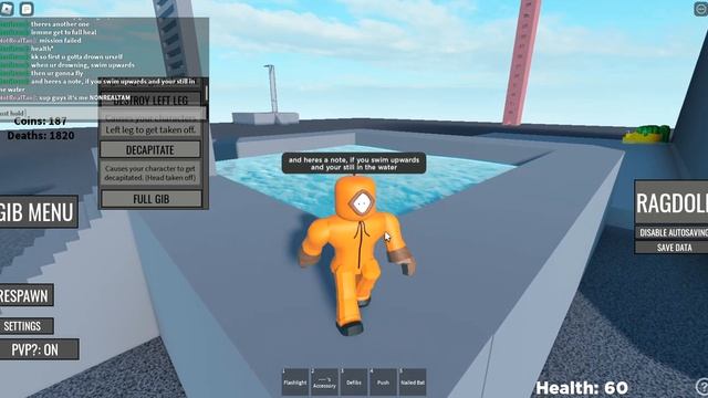 How to FLY in Euphoria Ragdoll Testing! (NEW METHOD!) смотреть онлайн