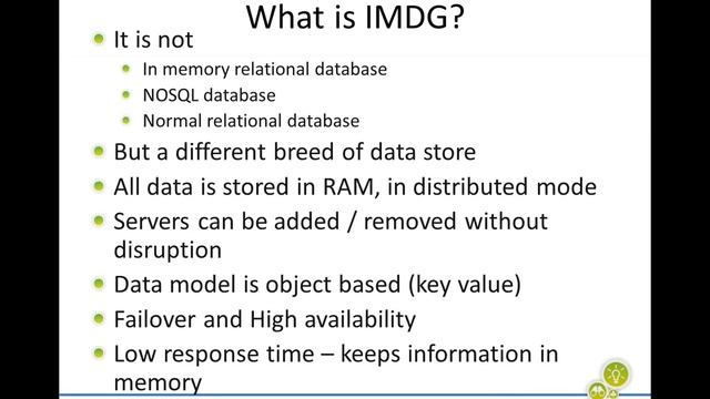 In Memory Data Grid Technologies The perspective-1.wmv смотреть онлайн