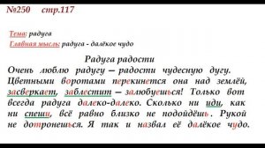 ГДЗ 4 класс, Русский язык, Упражнение. 250  Канакина В.П Горецкий В.Г Учебник, 2 часть